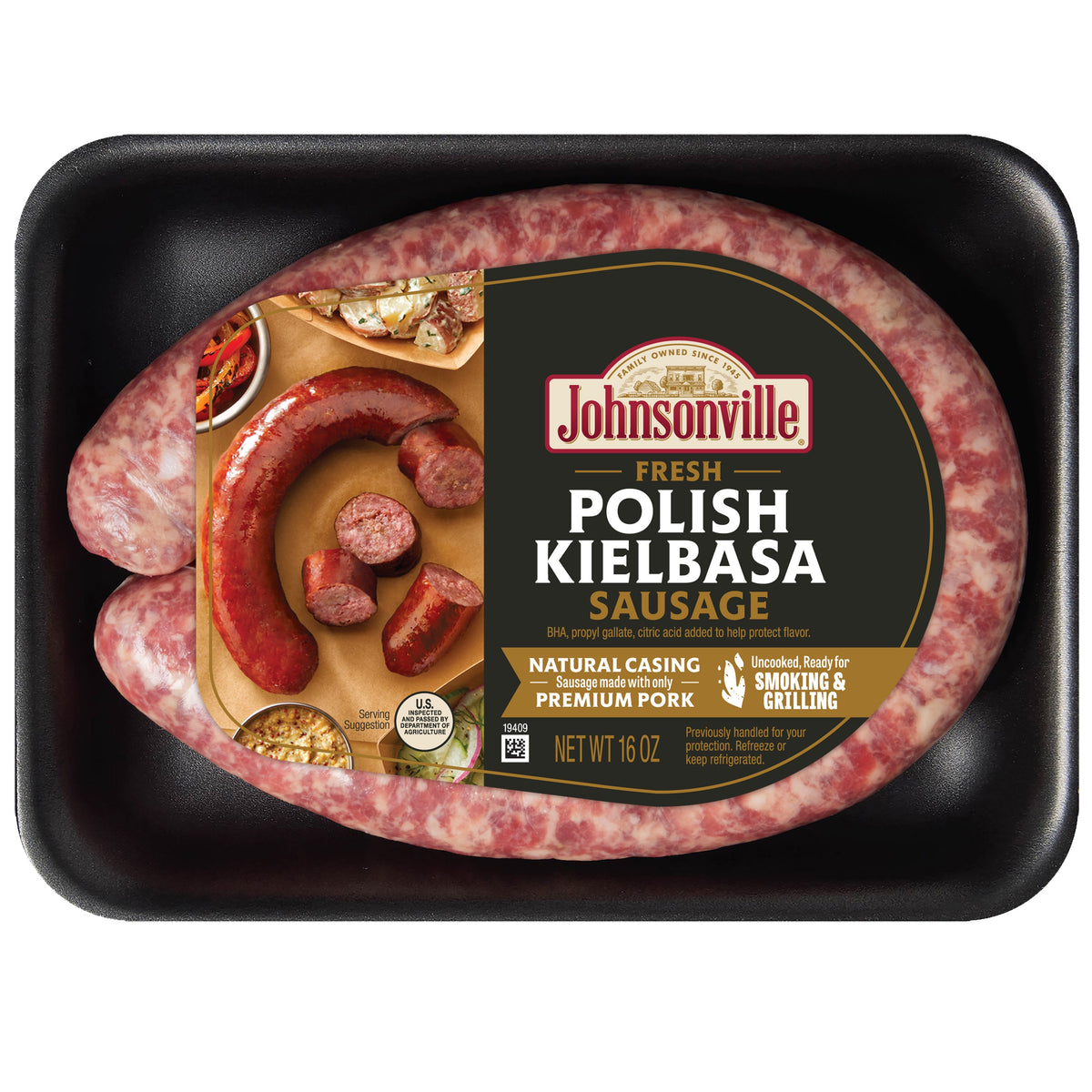 Fresh Polish Kielbasa Sausage 3-packages – Johnsonville Marketplace