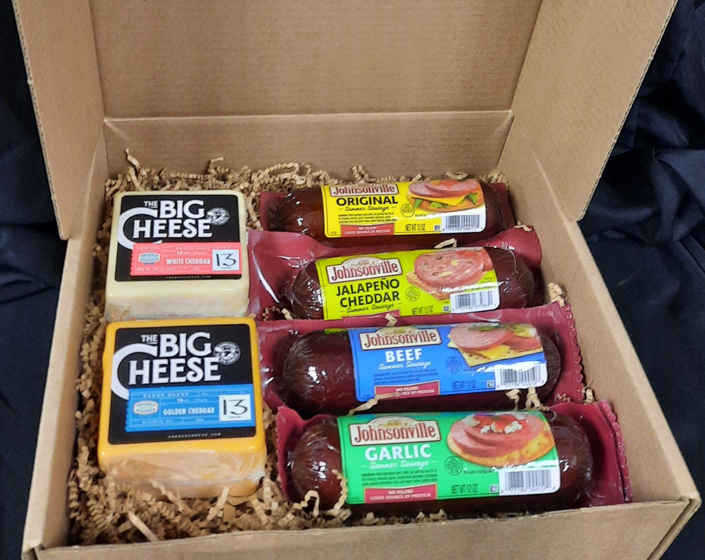 Halloween Summer Sausage & Cheese Gift Box - 57.99 USD